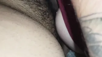 Drilling her booty from the side