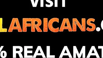 Amazingly Hot Amateur African Hot Give Outdoors ORAL SEX And Flashes