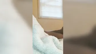 He came less than a minute. I couldnt really got a great clip but Im posting it anyway