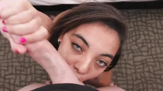 Real 19 Yo - Zerella Skies Loves To Flash And To Nailed Rough