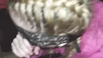 Amateur 19 yo getting fuck by a gigantic african penis for her first time (interracial)