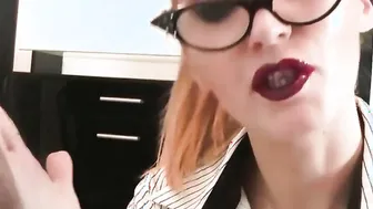 Lipstick Kisses From The Professor