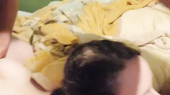 Hubby shares his skank fiance with his buddy for a gagging spitroast