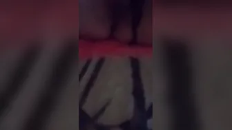 Girlfriend fucks and fingers fiance till orgasm inside front of husband