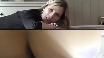 SHY TRAINEE LEARNS HOW TO BANGED A GODDESS HR LADY