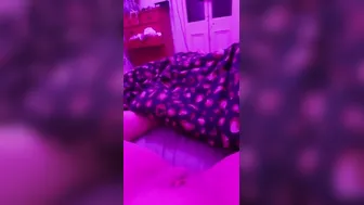 fucking my twat w mood lighting 