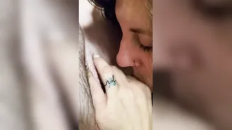 Smoking and blowing some camo cock