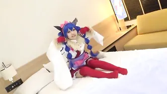 【Hentai Cosplay】Sex with a adorable blue haired cosplayer. Soaking dripping with a lot of squirting. - Intro