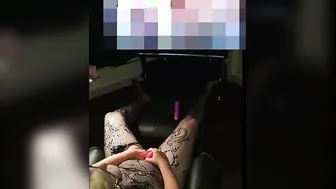Wifey has fun looking at cool porn.