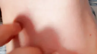 Gigantic female Adams apple