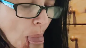 Milf Blows and Cum Drink