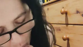 Milf Blows and Cum Drink