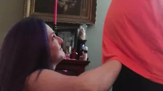 Greeting daddy when he getting home from work