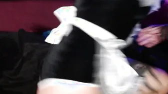 I tease you on my maid panties :three