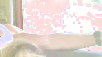 Road oral sex on the Las Vegas Boulevard