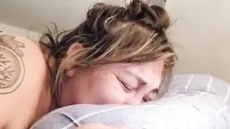 She cant take this penis inside her butt tonight