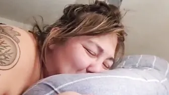 She cant take this penis inside her butt tonight
