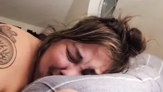 She cant take this penis inside her butt tonight