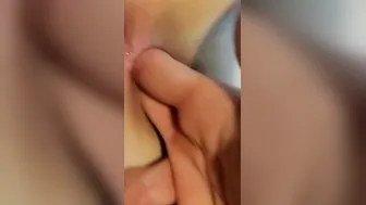 Bf fingers my tight asshole