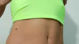 beauty booty cougar inside yellow g-string plowed and creampie point of view - Hot Nia