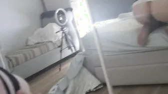 PAWG cougar fucks best friends hubby and squirts his CUM out
