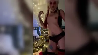 Harley Quinn Christmas Strip