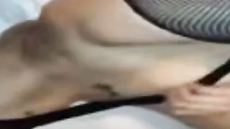 Russian milk taking BBC doggy style