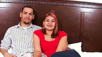 Real Hispanic Lovers with Curvy Red Head 19 Yo First Time Porn