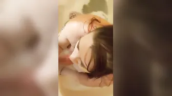 Razzberry kitten new-years fellatio.