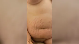 Ride daddy’s penis on the floor pov