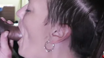 I CUM inside her Eye point of view Facial from Gigantic African Dick - PuddlePipe