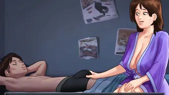 SUMMERTIME SAGA #70 • Divine mom offer the best handjobs