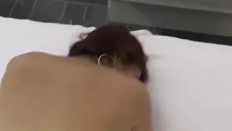 I Cum All Over Her Booty And She Started Twerking - Claudia Fox HISPANIC cougar