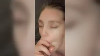 Sloppy Toppy for big black cock from PAWG