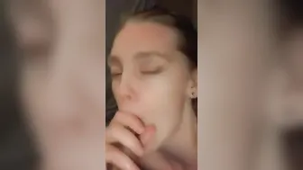 Sloppy Toppy for big black cock from PAWG