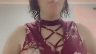 Sfw smoking cigarette