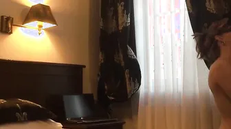 Hotel Fuck porn video – Vulgar dude fucks his sluts rough from behind into a