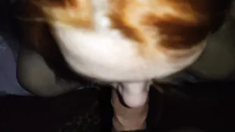 Отсосала мужу перед ней