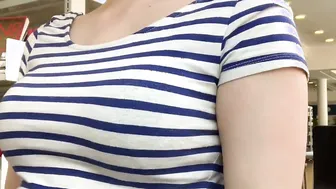 I love being at the library I felt so Goddess flashing my breasts and masturbating there