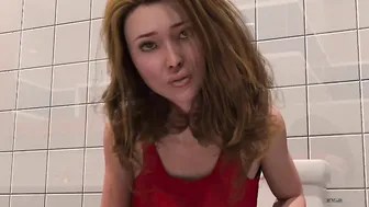 AWAM #6 Went to Pissing while he shower