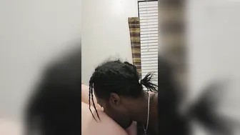 Snowbunny getting eaten out and chocolate getting some fellatio