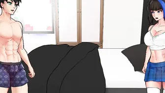 CONFINED WITH GODDESSES #27 • Jerking off on her giant boobs