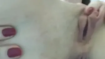 Blonde 18 yo Hot fingring her tight asshole. Part three.