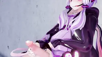 【MMD R-teenie SEX DANCE】INTENSE LOVELY MASTURBATION INTO HOTTIE BOOTY おいしいお尻 [MMD]