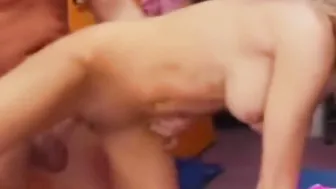 Stunning Blonde Hoe Cowgirl Rides Penis Fun Session