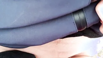 I plowed my coworker on a business trip
