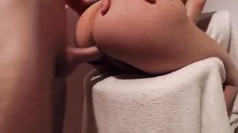 Je la baisse pendant la soirée de Noel 