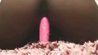 Cutie African Sexy Riding Vibrator and Moans