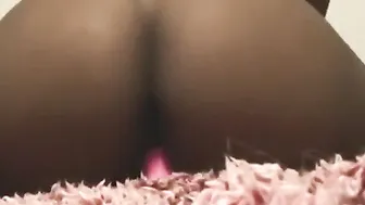 Cutie African Sexy Riding Vibrator and Moans
