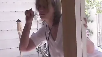 Bro fucks his chunky nurse whose on house call